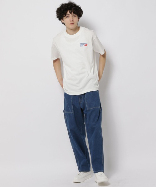 「niko and...」 半袖Tシャツ LARGE ブルー メンズ