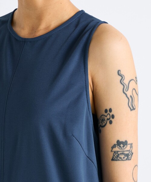 Edition ワンピース サテンダンボール ノースリーブ : ZOZOTOWN