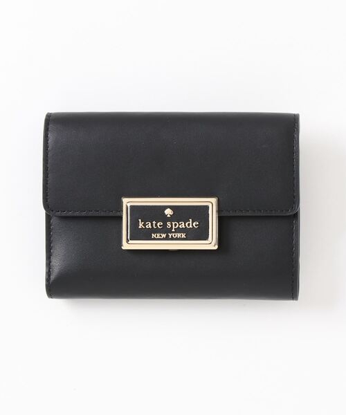 kate spade new york ビーズ付き 財布 ブラック 美品 PWR00279_001