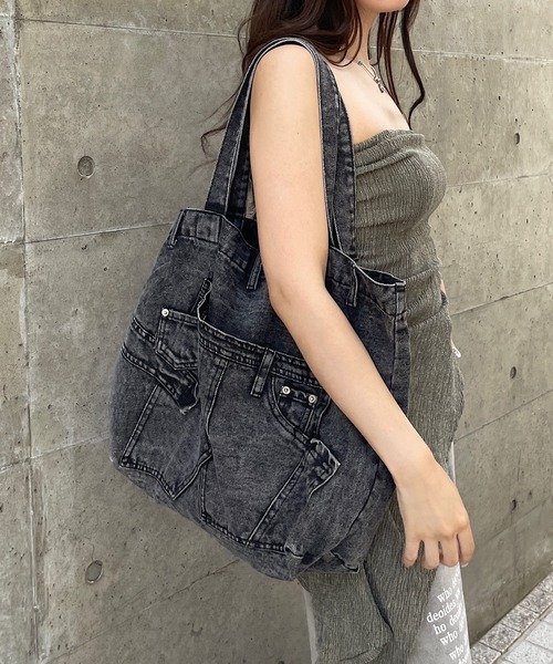 Roger&Raw(ロジャーアンドロウ) ショルダーバッグ バッグ リメイク風 Roger&Raw(ロジャーアンドロウ) ショルダーバッグ バッグ リメイク風