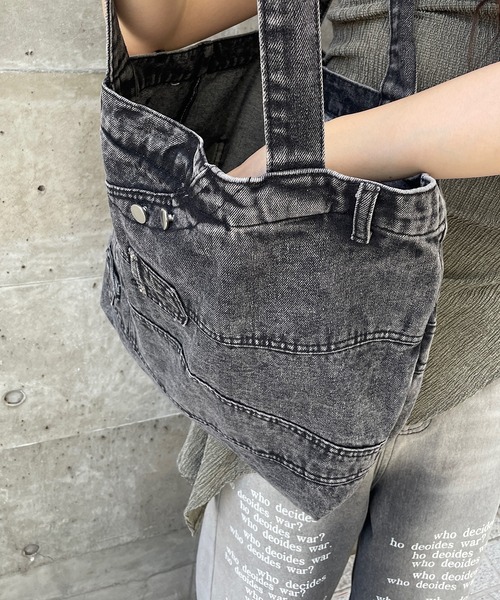 Roger&Raw（ロジャーアンドロウ） ショルダーバッグ バッグ リメイク風