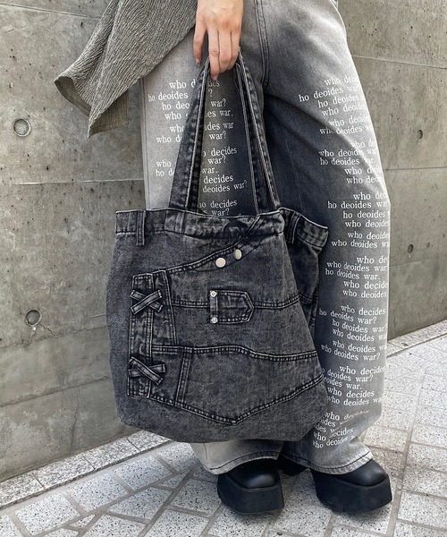 Roger&Raw（ロジャーアンドロウ） ショルダーバッグ バッグ リメイク風