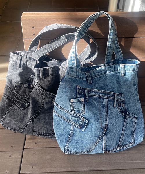 Roger&Raw（ロジャーアンドロウ） ショルダーバッグ バッグ リメイク風