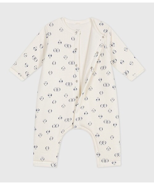 PETIT BATEAU（プチバトー） ベビー服 ロンパース コンビネゾン