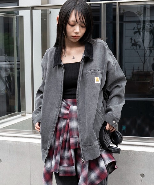 WEGO（ウィゴー） ブルゾン アウター WEGO/ワーカーズWジップブルゾン 