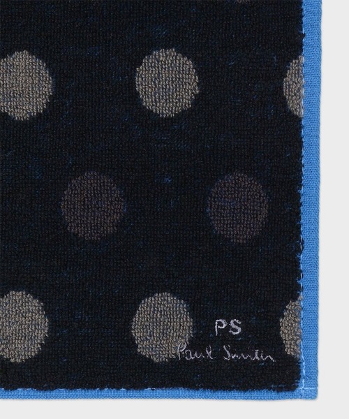 PS Paul Smith ハンカチ コントラストスポット タオルハンカチ「250367