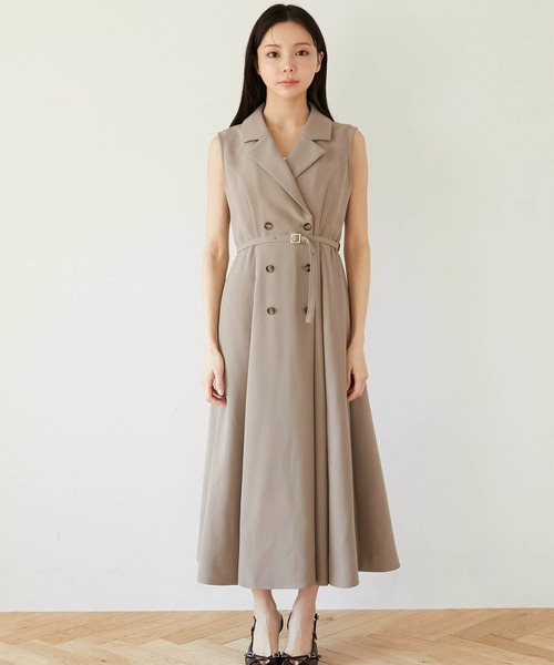 Luan（ルアン） ワンピース 「Luan」TRENCH LONG DRESS/トレンチロング