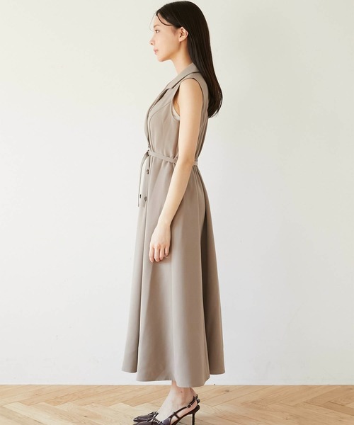 Luan（ルアン） ワンピース 「Luan」TRENCH LONG DRESS/トレンチロング