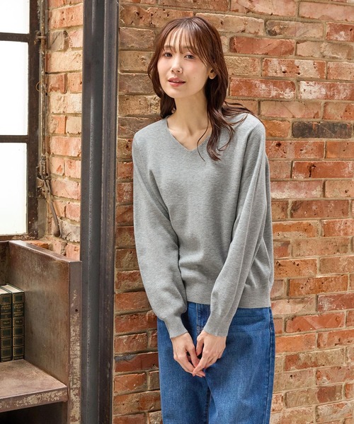 Honeys（ハニーズ） ニット セーター 「しなやかニット・ヒアルロン酸