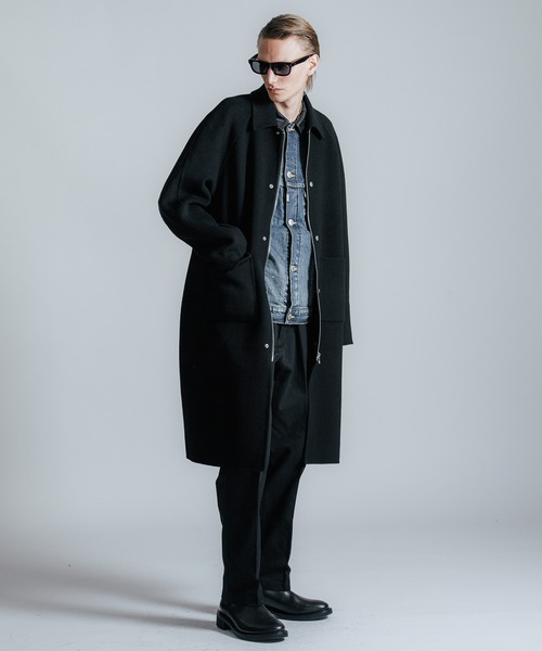 CRIMIE（クライミー） ダウンジャケット ダウン MELTON WOOL COAT