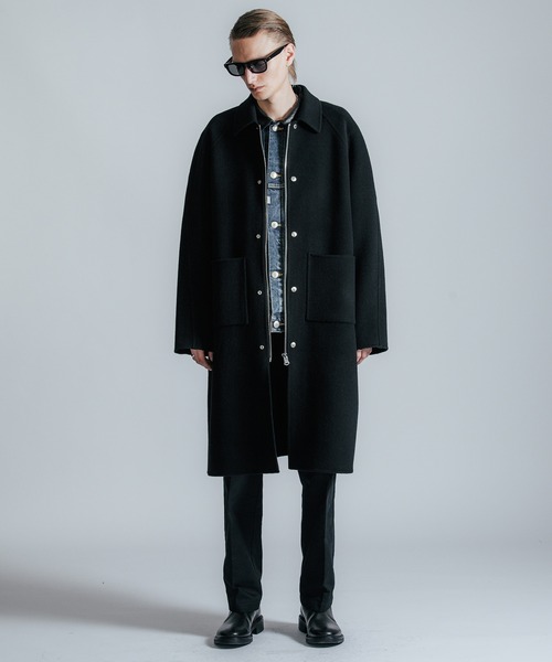 CRIMIE（クライミー） ダウンジャケット ダウン MELTON WOOL COAT
