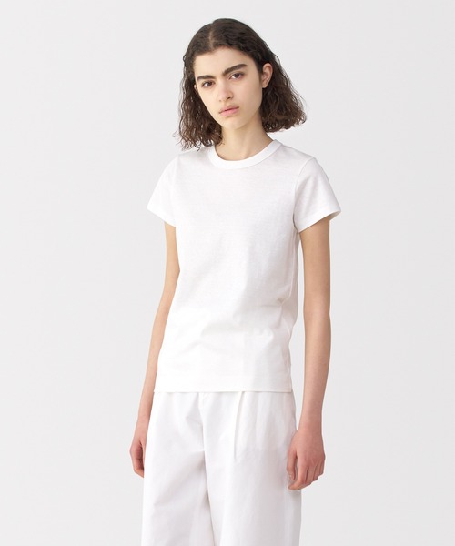 「MUJI Labo」 半袖Tシャツ M ネイビー レディース_画像2