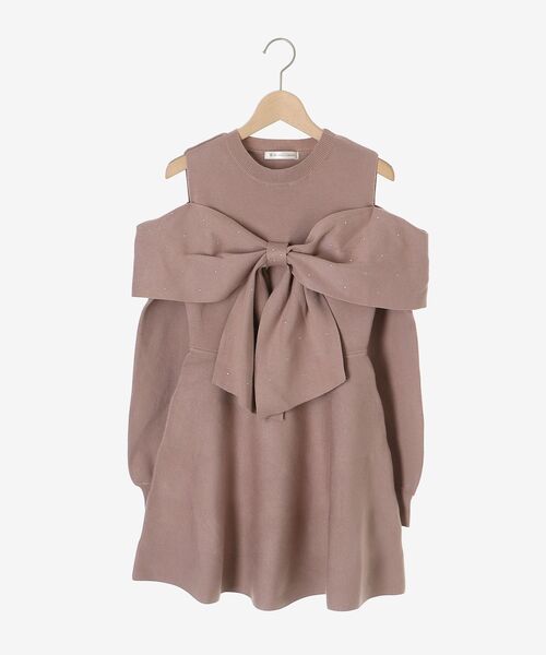 MAJESTIC LEGON（マジェスティックレゴン） ワンピース ビジューリボン