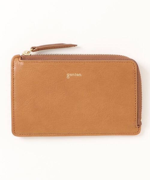 gen ten 財布 genten（ゲンテン） 財布 FREE キャメル レディース : ZOZOTOWN Yahoo