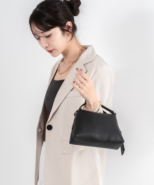 【美品】ジャンニキャリーニ　アリファ　S ショルダーバッグ　2way 　レザー 楽天市場】ジャンニキアリーニ アリファS GIANNI CHIARINI ALIFA S