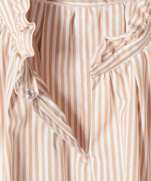 「SHIPS」 半袖ブラウス ONE SIZE ベージュ レディース_画像4