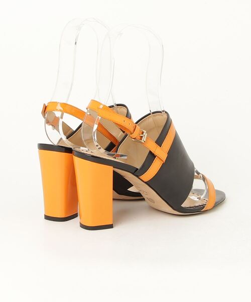 「MOSCHINO CHEAP AND CHIC」 ヒールサンダル 37.5 ブラック レディース_画像2