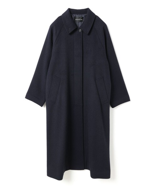 mizuiroind（ミズイロインド） ステンカラーコート コート ウール混