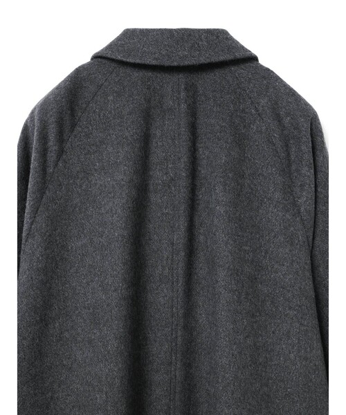 mizuiroind（ミズイロインド） ステンカラーコート コート ウール混