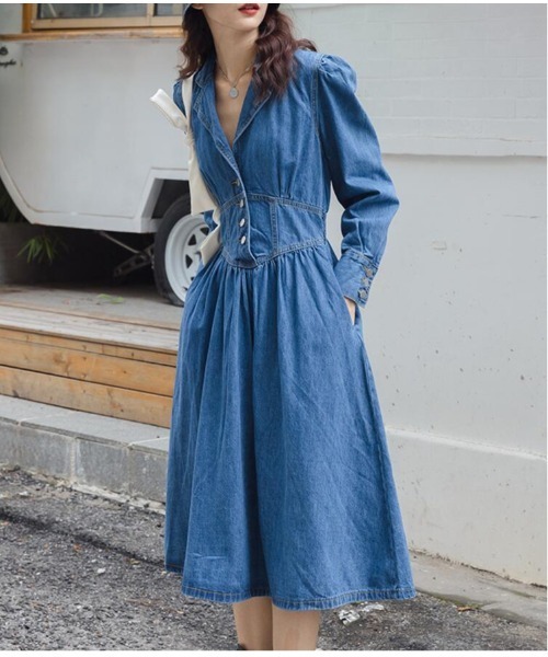 極美品♡ルネ♡デニムワンピース 極美品♡ルネ♡デニムワンピース 通販