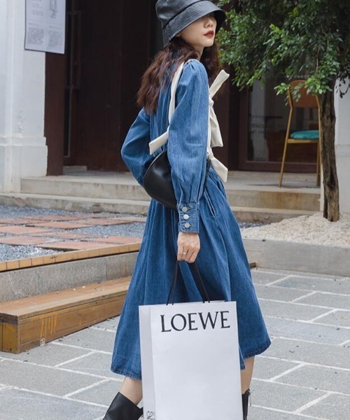 ワンピース デニムコルセットワンピース : ZOZOTOWN Yahoo!店 - 通販