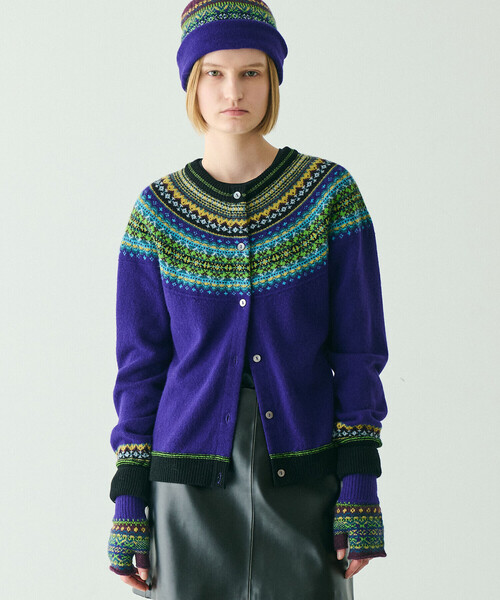 エリべ　カーディガン ERIBE（エリベ） カーディガン | ウール ショートカーディガン WOMEN