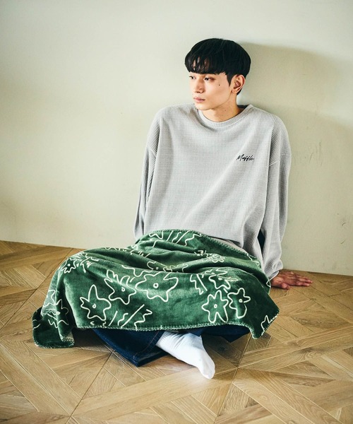 LAKOLE（ラコレ） トレーナー スウェット 刺繍カットモールプル