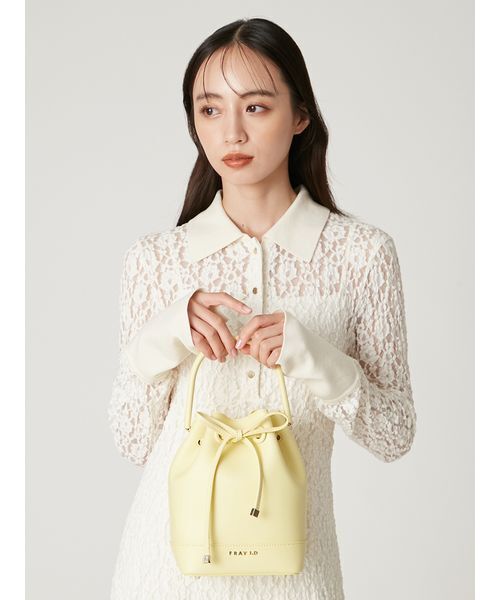 【新品】FRAY ID　ドローストリングショルダー FRAY I.D（フレイ・アイディー） ＼期間限定10%OFF／即日発送/FRAY I.D