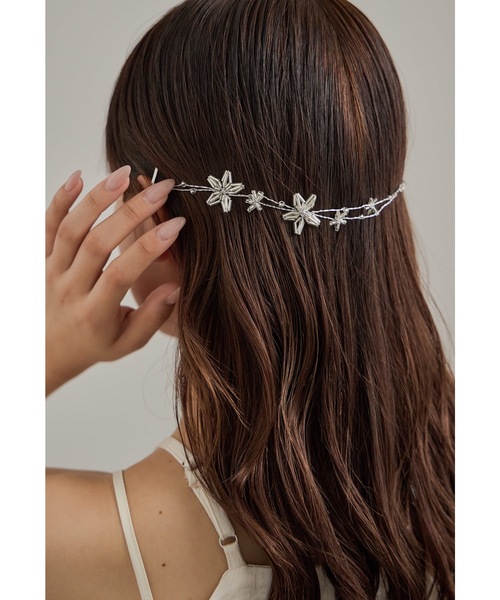 niana（ニアナ） ヘアピン スタービーズヘッドドレス ヘアアクセサリー