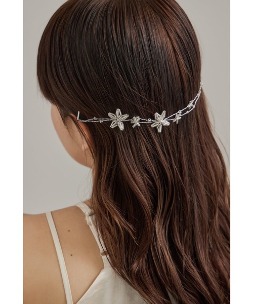 niana（ニアナ） ヘアピン スタービーズヘッドドレス ヘアアクセサリー