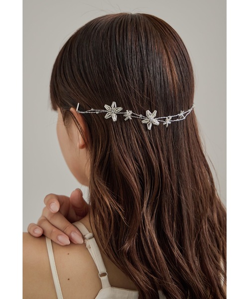 niana（ニアナ） ヘアピン スタービーズヘッドドレス ヘアアクセサリー