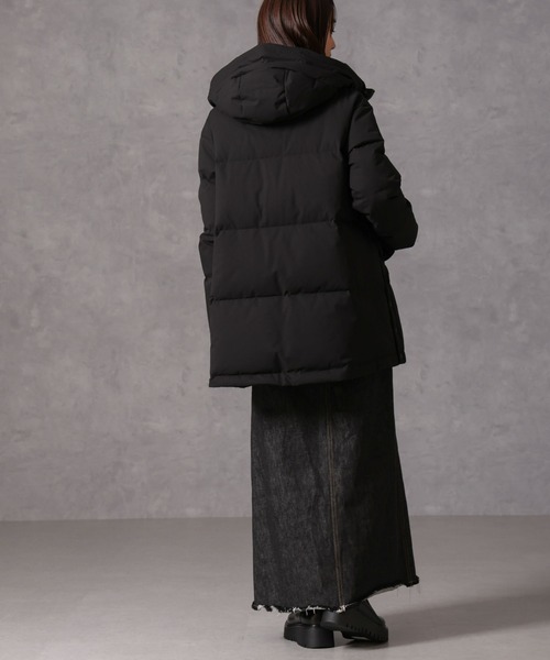 <k>　【美品】NANO universe ダウンジャケット nano universe(ナノユニバース) / ダウンジャケット/L/ナイロン/BLK