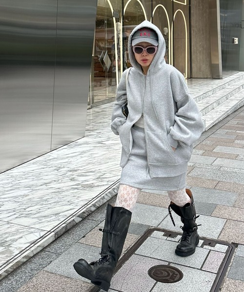 Alley Tokyo パーカー 「セットアップで着られる」Bigなパーカー