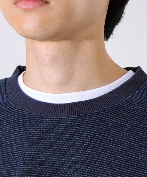 GLOSTER（グロスター） tシャツ 「ロンT以上スウェット未満」ハニカム