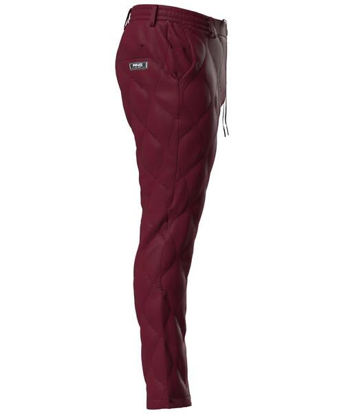 【ネイビー】全方向ストレッチキルティングタフタテーパードパンツ <NATIVE> (MENS) PING APPAREL｜全方向ストレッチキルティングタフタテーパードパンツ