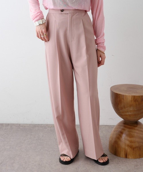 「Omekashi」 パンツ 38 ベージュ レディース_画像3