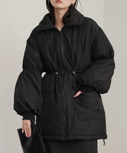 Bulue. ダウンコート ダウンジャケット 「Bulue.」ドロストデザイン