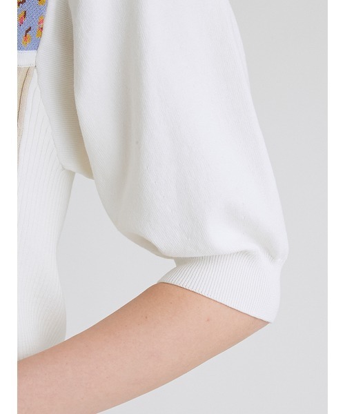 「FURFUR」 半袖ニット FREE ブラック レディース_画像7