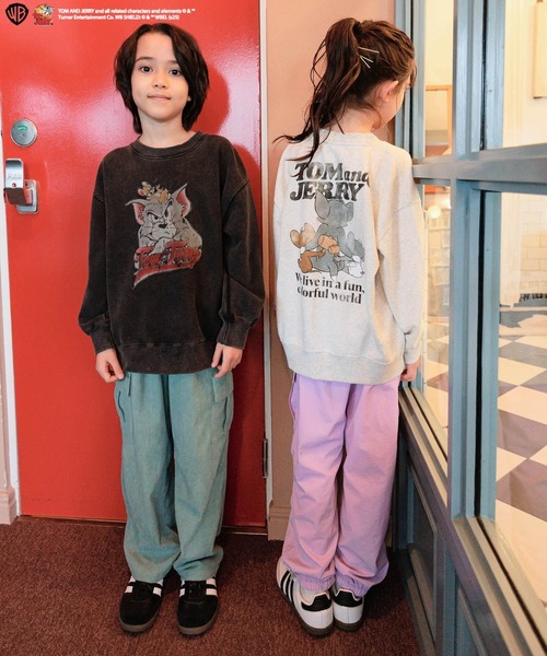 トレーナー 「トムとジェリー」アソートプリントスウェット(KIDS