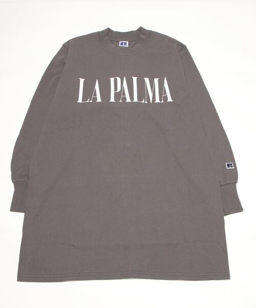 「Russell Athletic」 長袖カットソー ONE SIZE チャコールグレー レディース_画像2