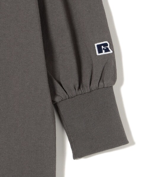 「Russell Athletic」 長袖カットソー ONE SIZE チャコールグレー レディース_画像9