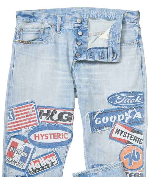 HYSTERIC GLAMOUR（ヒステリックグラマー） ジーンズ DPC加工 スリム