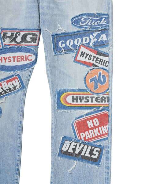 HYSTERIC GLAMOUR（ヒステリックグラマー） ジーンズ DPC加工 スリム