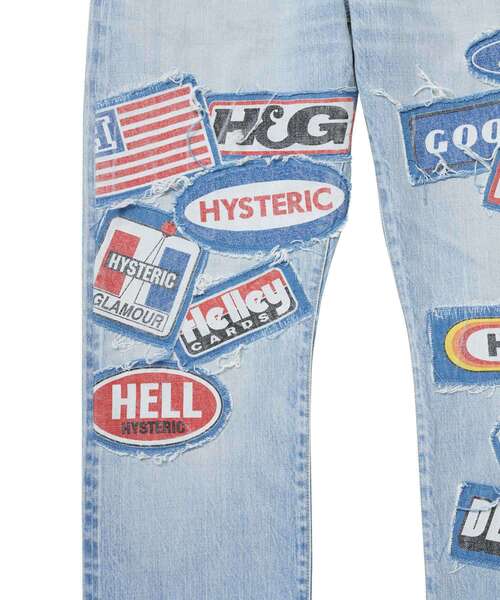 HYSTERIC GLAMOUR（ヒステリックグラマー） ジーンズ DPC加工 スリム