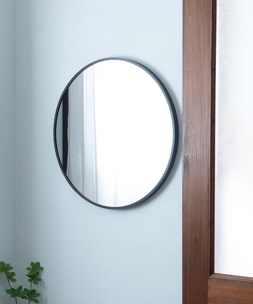 Francfranc（フランフラン） 鏡 リナ ウォールミラー ピンクゴールド