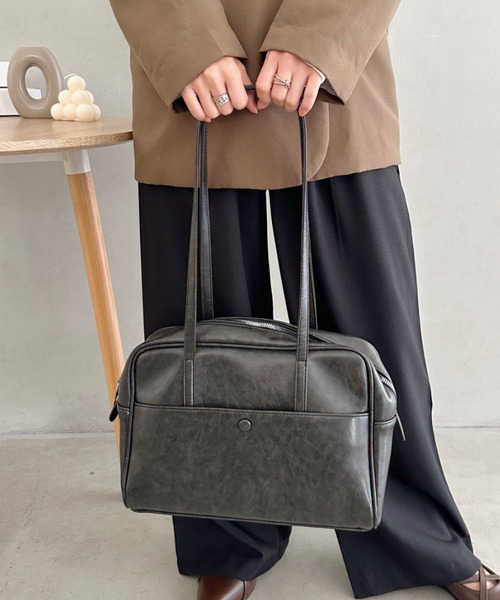  HlLFlGER / ボストンバック KBF（ケービーエフ） ボストンバッグ パイルボストンBAG レディース
