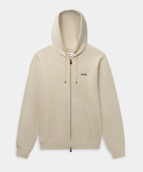BALR.（ボーラー） ジップアップパーカー X-LARGE ブラック メンズ