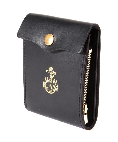 Schott N.Y.C(ショット) 財布 VASCO/ヴァスコ/LEATHER NAVAL MIDDLE Schott N.Y.C(ショット) 財布 VASCO/ヴァスコ/LEATHER NAVAL MIDDLE