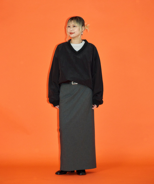 CITYSHOP（シティショップ） ブラウス シャツ 「THE MOOD」 V-NECK