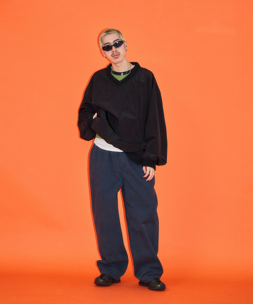 CITYSHOP（シティショップ） ブラウス シャツ 「THE MOOD」 V-NECK